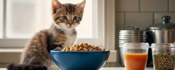 Nutrition adaptée des chatons